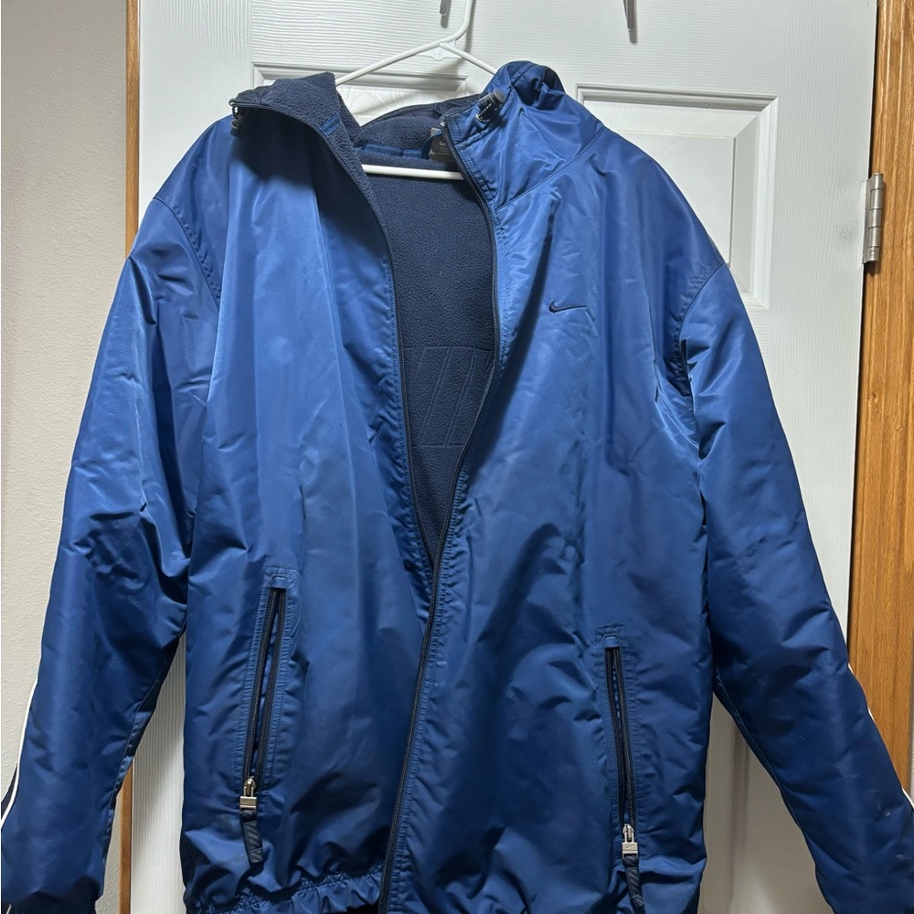 Nike Men's Navy Windbreaker Jacket